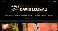 Desktop Screenshot of davidlozeau.com